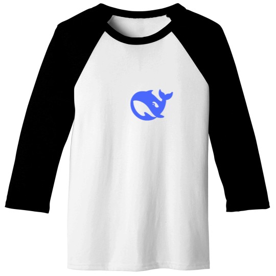 Discover DeepSeek Logo -3 Baseball Tees