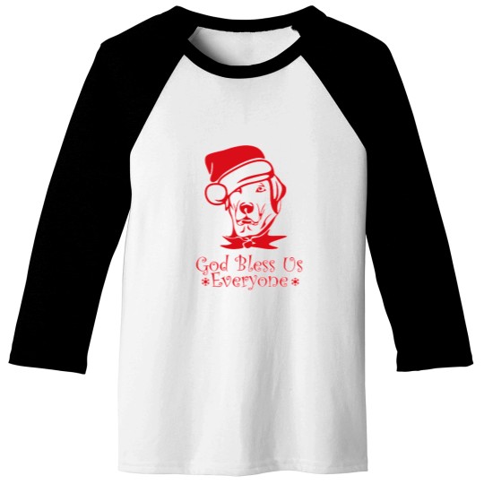 Discover God Bless Usss Everyone - Dog's Favorite christmass Baseball Tees