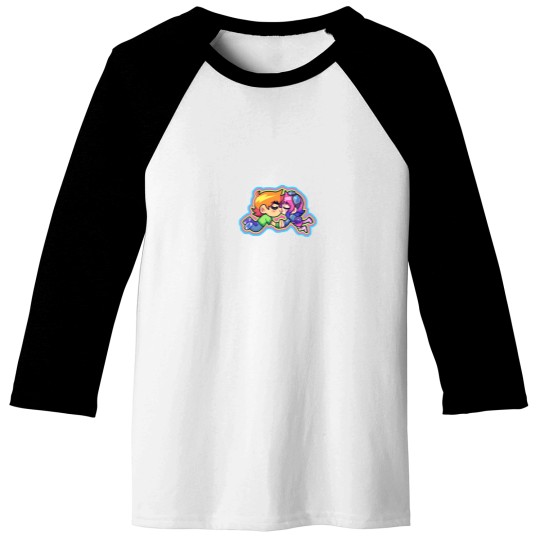 Discover Scott Pilgrim and Ramona flowers -4 Baseball Tees