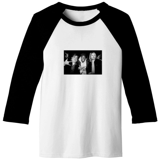 Discover Chris Farley Kurt Cobain Tupac Unisex Baseball Tees