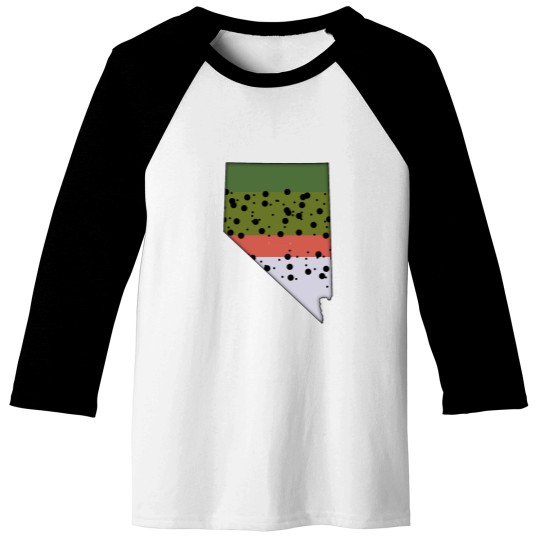Discover Nevada Trout Baseball Tees