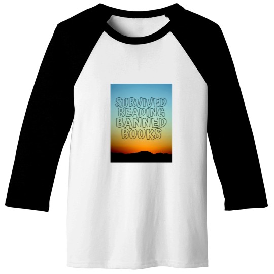 Discover Survived Reading banneds Books 3 Baseball Tees