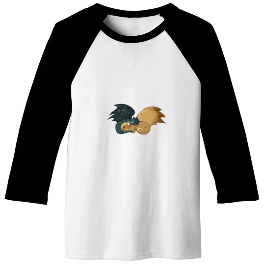 Discover dragons Cuddles Baseball Tees