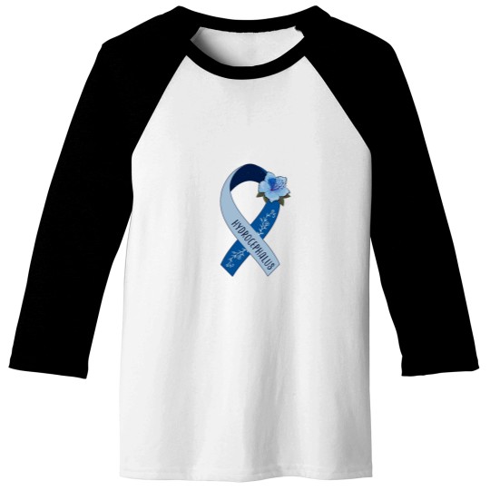 Discover Hydrocephalus Awareness - Hydrocephalus Ribbon Baseball Tees