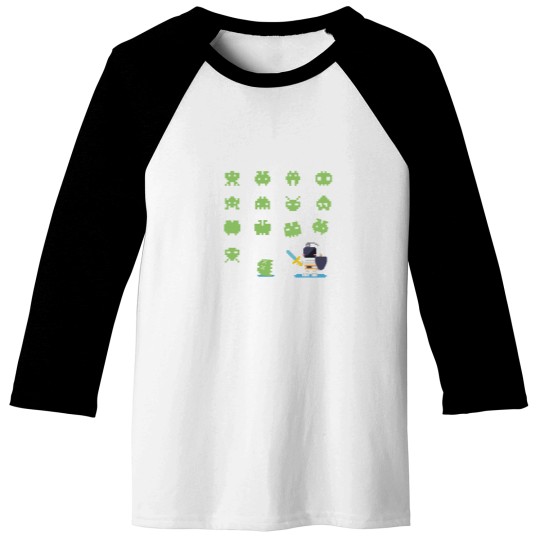 Discover Invaders no more Baseball Tees