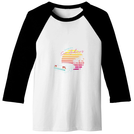 Discover Greetings from San Andreas Baseball Tees