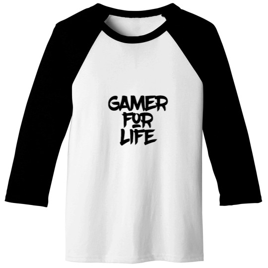 Discover GAMER FOR LIFE Baseball Tees