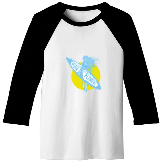 Discover Retro Daytona Beach - Ponce Inlet - Floridas Baseball Tees