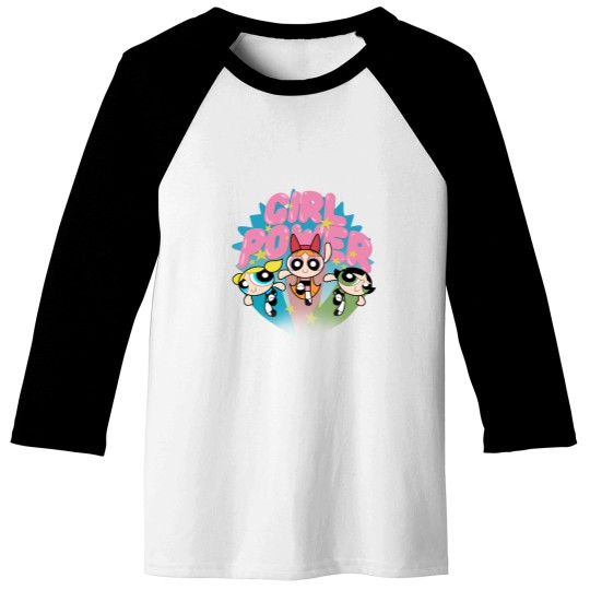 Discover Powerpuff Girls Baseball Tees, Girl Power Baseball Tees
