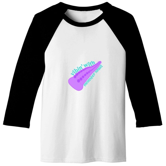 Discover vibin with monsters smut toy spicy book trope - bookish Baseball Tees