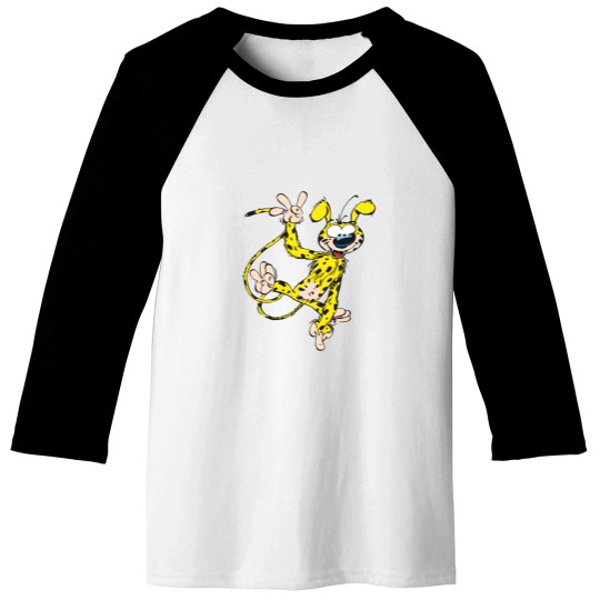 Discover Marsupilami waving Baseball Tees