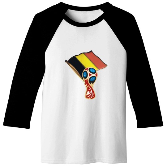 Discover Royal Belgian Football Association Belgium 2018 FIFA World Cup Baseball Tees
