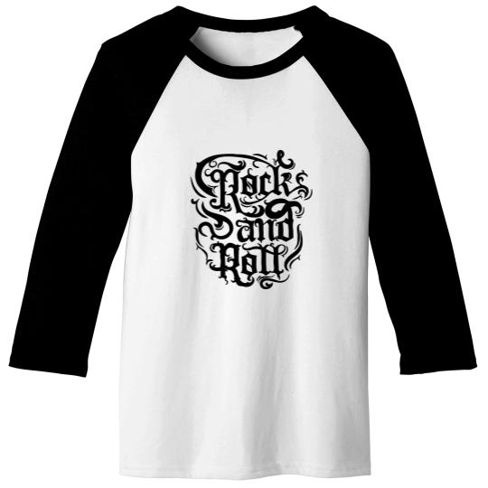 Discover Rock and Roll Baseball Tees
