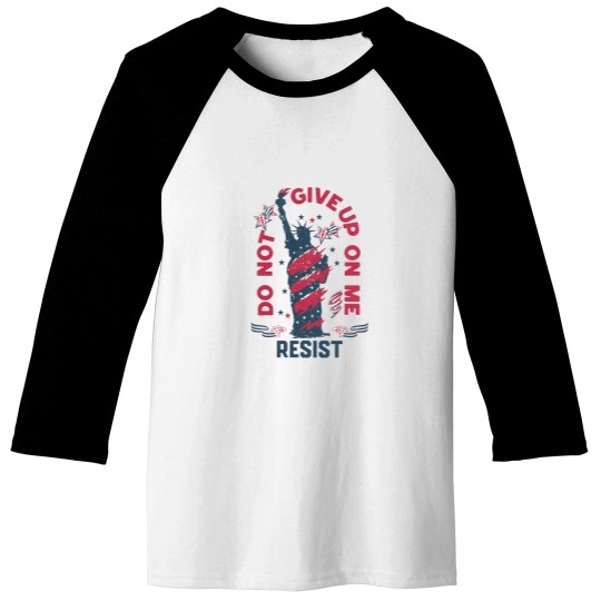Discover 4th of July Baseball Tees, Anti Trump Baseball Tees, Democracy Matters Baseball Tees
