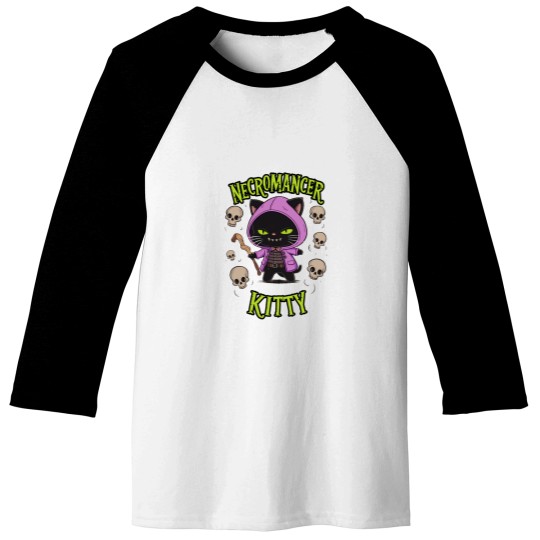 Discover Evil Cat Baseball Tees