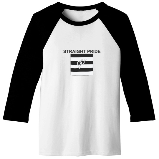 Discover Straight Pride Baseball Tees Gender Symbols Men & Woman