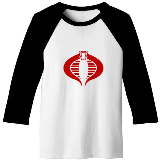 Discover Gi Joe Cobra Enemy Logo Baseball Tees
