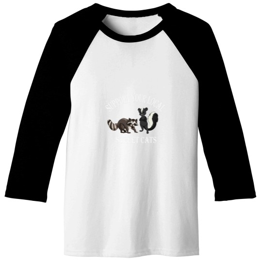 Discover Street catsracoonstreet cats Cycling Bicycle Funny Mountain Biking Bike And Brew For Men Women Baseball Tees