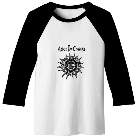 Discover alice-in-chains logo alice in tour chains aic live Baseball Tees