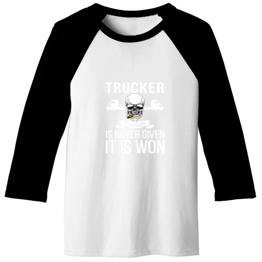 Discover Freedom Is Never Given It Is Won - Truckers Convoy Baseball Tees