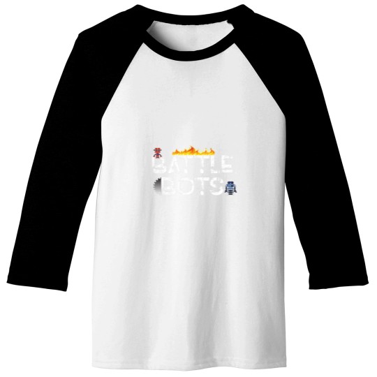 Discover Battle Bots Fighting Robots Baseball Tees