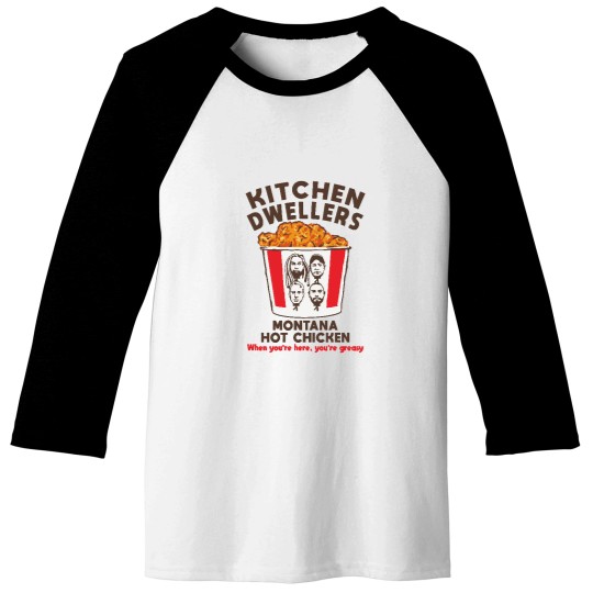 Discover Kitchen Dwellers Hot Chicken | Kitchen Dwellers Band Baseball Tees