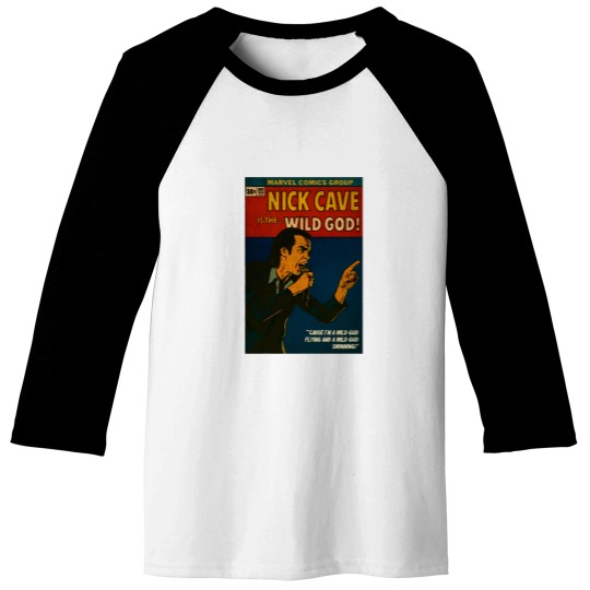 Discover Nick Cave is still a Wild God   (1) Baseball Tees