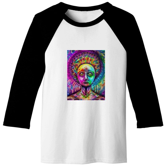Discover Witch Art design Graphic Baseball Tees