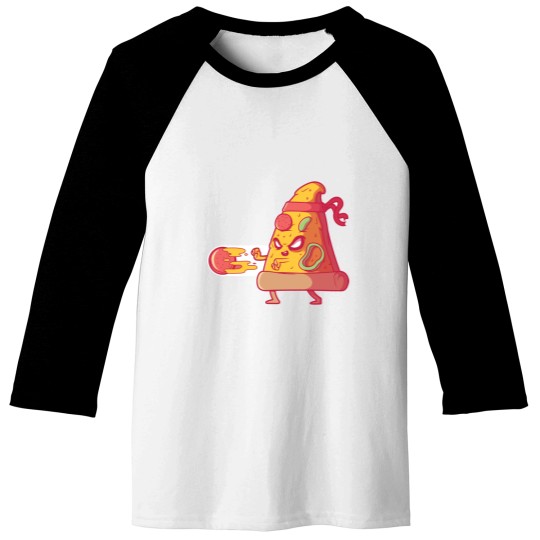 Discover Power Of Pizza Fatality Move Baseball Tees