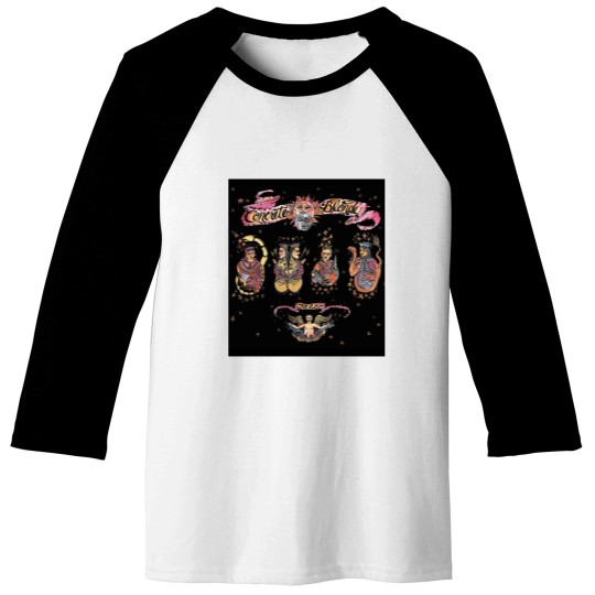 Discover And Let It Free Concrete B In Black Baseball Tees