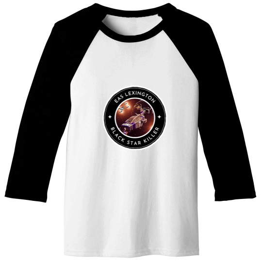 Discover Eas Lexington - Black Star Killer - White - Sci-Fi - B5 Wonka Bar Poster Baseball Tees