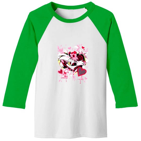 Discover Hazbin Hotel Angel Dust Baseball Tees