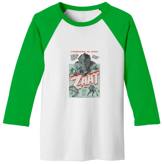 Discover Zaat movie moster Baseball Tees