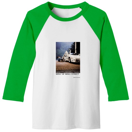 Discover Wolf of Wall Street Baseball Tees