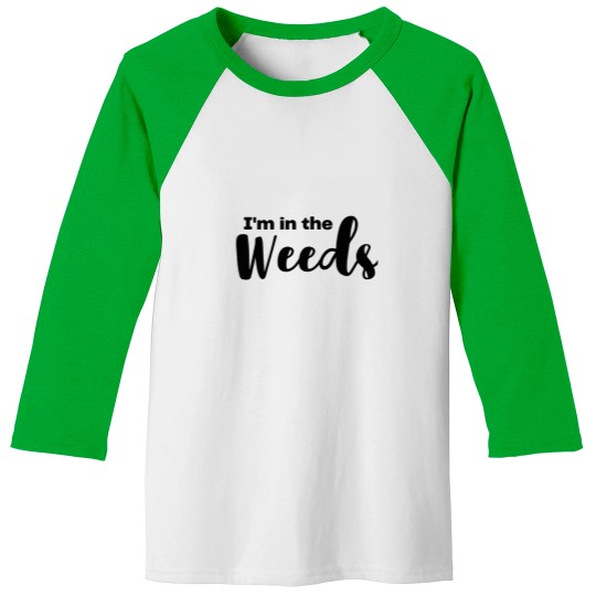 Discover In The Weeds Baseball Tees