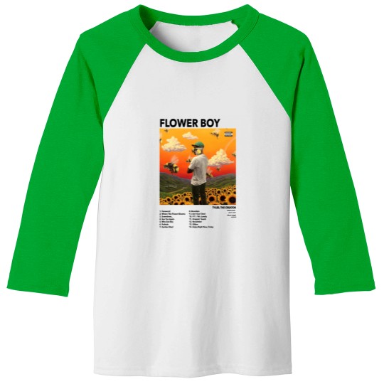 Discover Flower Boy Baseball Tees