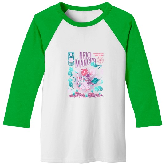 Discover Nekomancer Baseball Tees