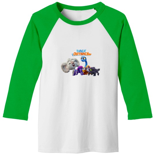 Discover Back To The Outback Baseball Tees