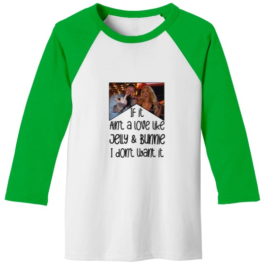 Discover Bunnie and Jellyroll Fun Baseball Tees