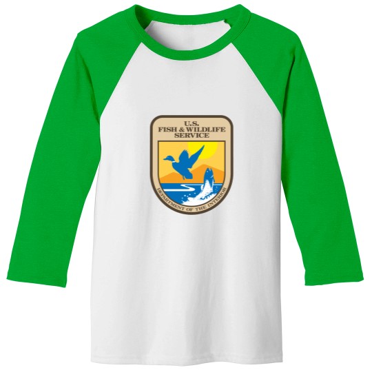 Discover US Fish and Wildlife Service Active Baseball Tees