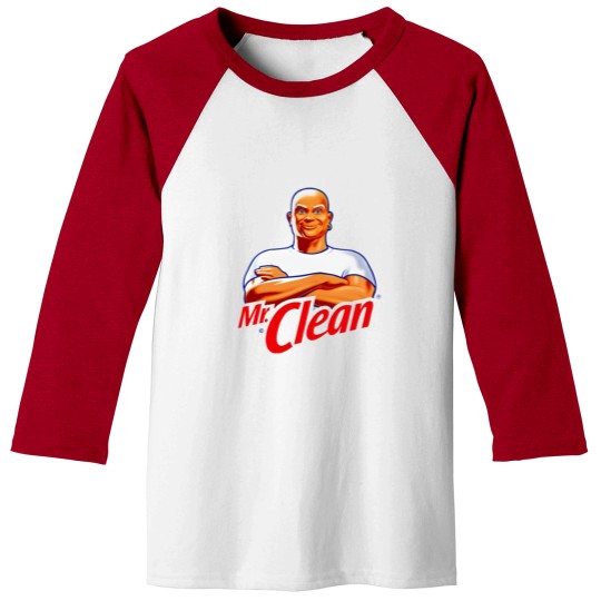 Discover Mr Clean Logo Cleaning Product Fan Baseball Tees