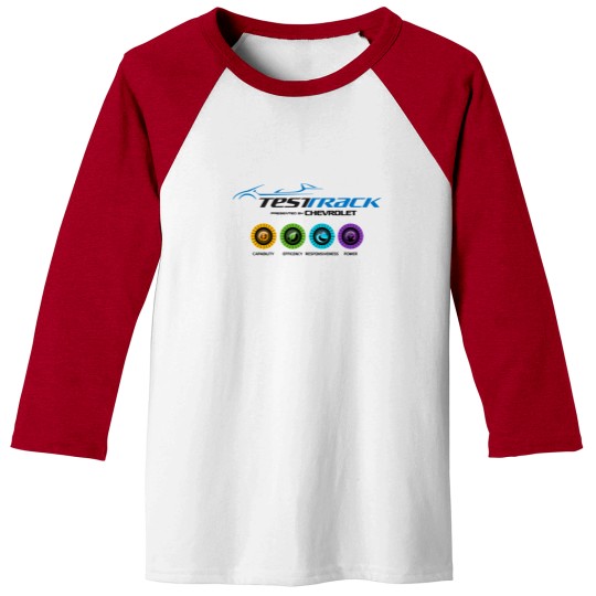 Discover Test Track 20 Baseball Tees