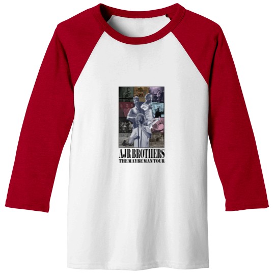 Discover AJR The Maybe Man Tour 2024 Tour Baseball Tees, AJR Band Fan Baseball Tees