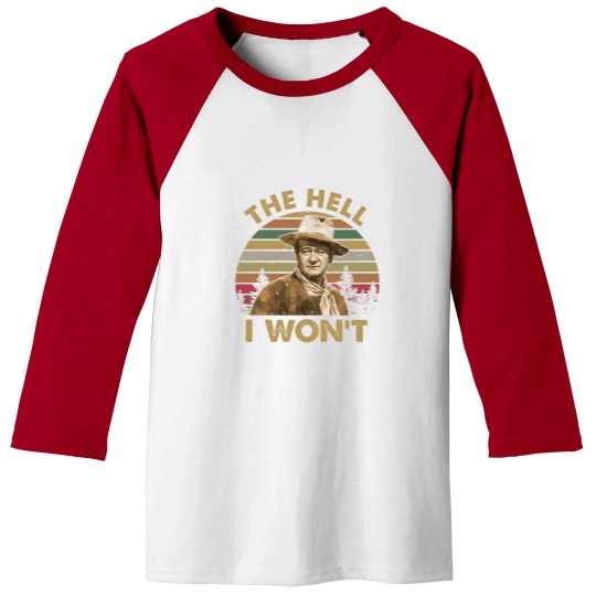 Discover John Wayne Vintage Baseball Tee