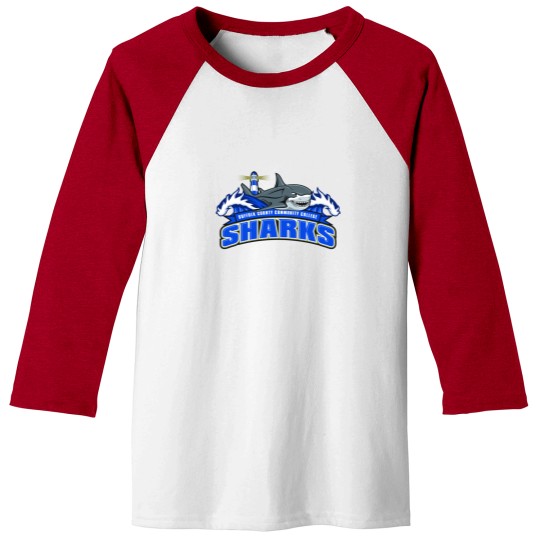 Discover Suffolk Community College Sharks Baseball Tees