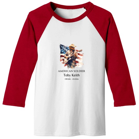 Discover Toby Keith American soldier Baseball Tees