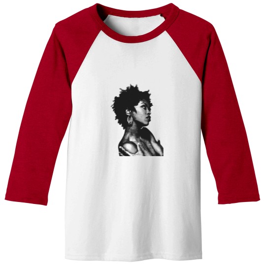Discover Lauryn Hill || Vintage Halftone-Style || Fan Art Design| - Lauryn Hill - Baseball Tees