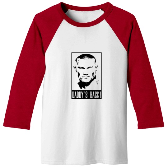 Discover Randy Orton Baseball Tees Wrestling Entertainment The Viper Randy Orton Daddy's Back Baseball Tees