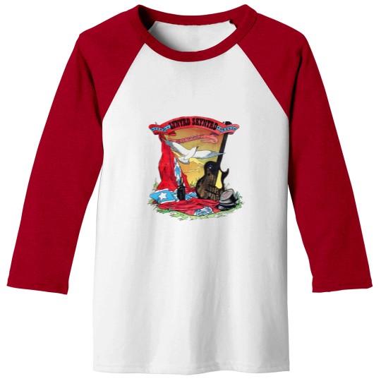 Discover Lynyrd Skynyrd Fall 1977 Tour Baseball Tees
