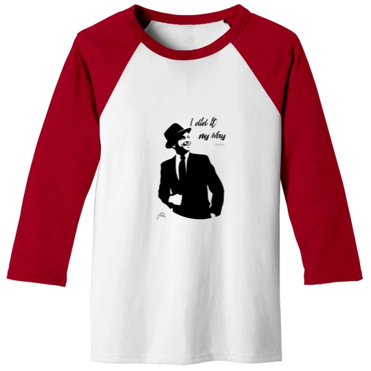 Discover Frank Sinatra: My Way Classic Baseball Tees